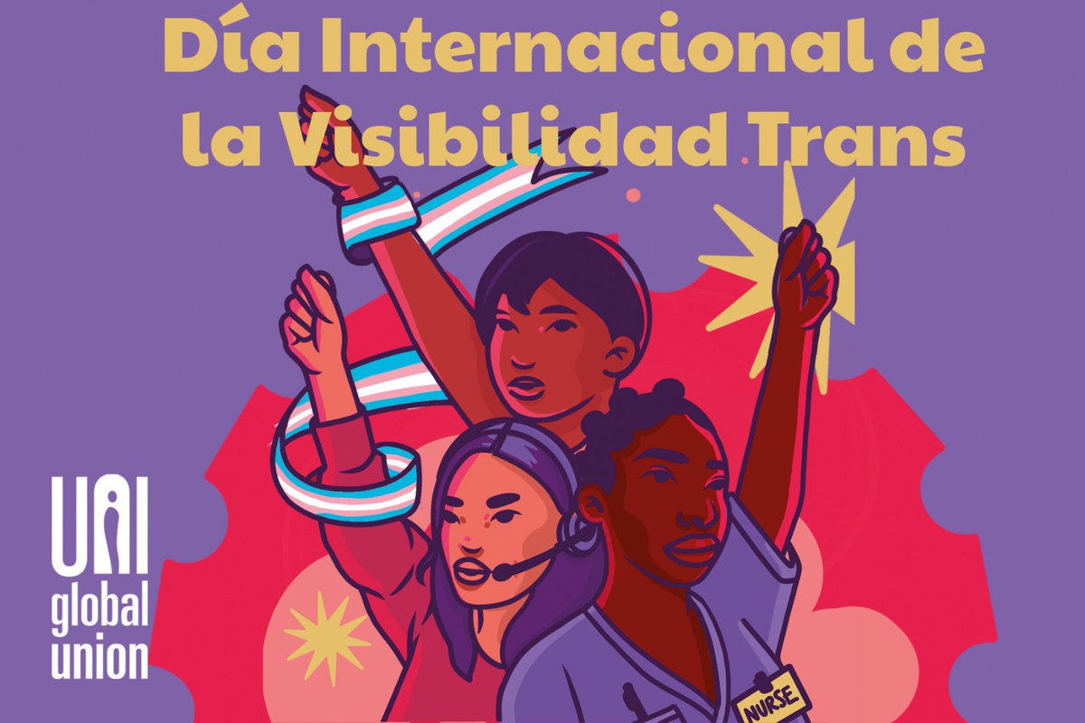 uniamericas's tweet photo. 🏳️‍⚧️En el Día Internacional de la Visibilidad Trans 𝗵𝗮𝗯𝗹𝗲𝗺𝗼𝘀 sobre la discriminación hacia las personas transgénero y las barreras que enfrentan para la empleabilidad. 

Los sindicatos pueden hacer una diferencia para lograr espacios de trabajo seguros
#TransDayOfVisibility https://t.co/6h5xCqhDft