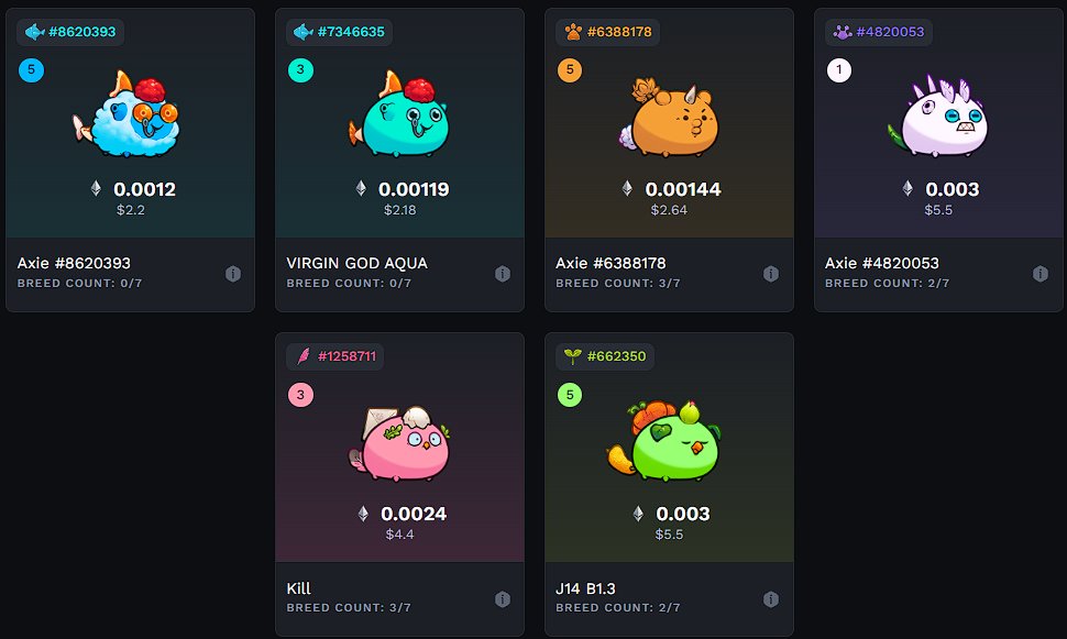 G_Napoleon84's tweet photo. Partió la bestia. 5to que se va.

Y se vino la rebaja de precios📉. Varios a floor price para el que quiera aprovechar!!!

Quedan solo 18

Link wallet: https://t.co/Yp9SJHYpdR

@AxieInfinity @AxieInfinity_ES https://t.co/z5BQkdWKqd