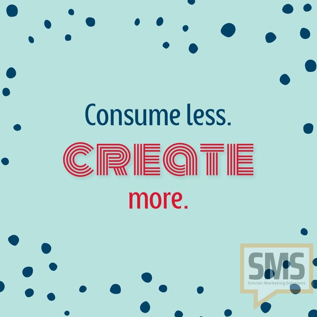 KevinSinclairCA's tweet image. Consume LESS.
Create MORE.

Any comments? Share your thoughts below.

#consumeless #createmore #marketingdigital #marketingtips #socialmediastrategy #businessopportunity