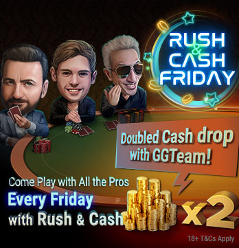 Questje_'s tweet photo. It's Friday! That means a fun Rush &amp; Cash Stream at https://t.co/tTV0ITlSoH all night long! 📢

💸 C$50 #Giveaway active in a Marbles Grand Prix of 5 races (20-00 CEST) 
🎶 Song ReQuests enabled! 😍

@GGPoker #AirhornArmy #Twitch #Poker https://t.co/5SJXPhjdCe