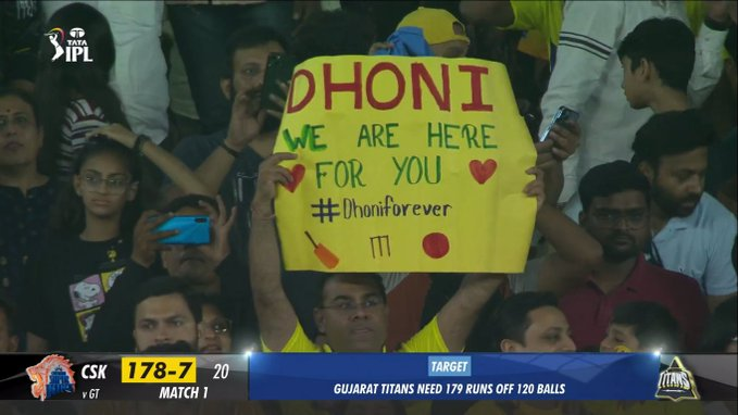 Mr_AbhishekJee's tweet photo. #MSDhoni ๐ฅ #CSK #IPL2023OpeningCeremony #ipl2023 #TheIcon #RoarForDhoni #200Sixes #CSKHistory #FirstCSKPlayer #SmallGlimpses #MoreThanEnough #GoMSD ๐ฅ https://t.co/CKJbIXPmza