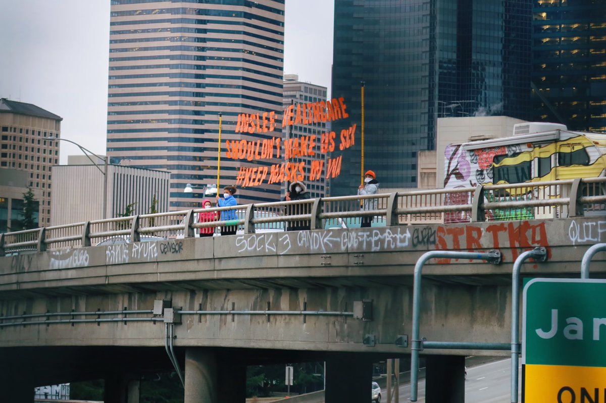 seastillcares's tweet photo. Hey @GovInslee- healthcare shouldn’t make us sick. #KeepMasksInWA https://t.co/aSNjjmHthc