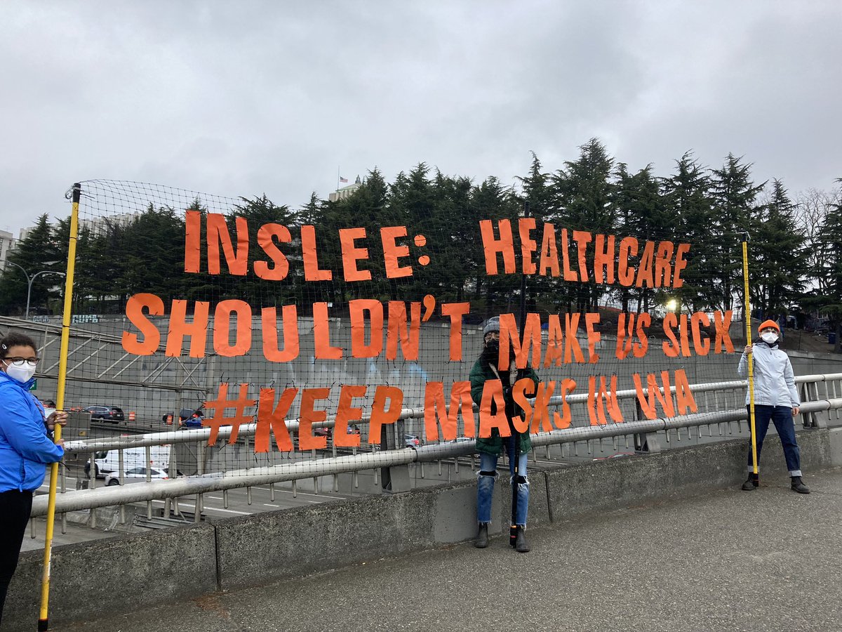 seastillcares's tweet photo. Is @JayInslee going to act to keep masks in healthcare, long term care, &amp; prisons? Or is he going to let @WaHealthSec’s actions tarnish his legacy? #KeepMasksInWAphoto https://t.co/OApPO06GUJ