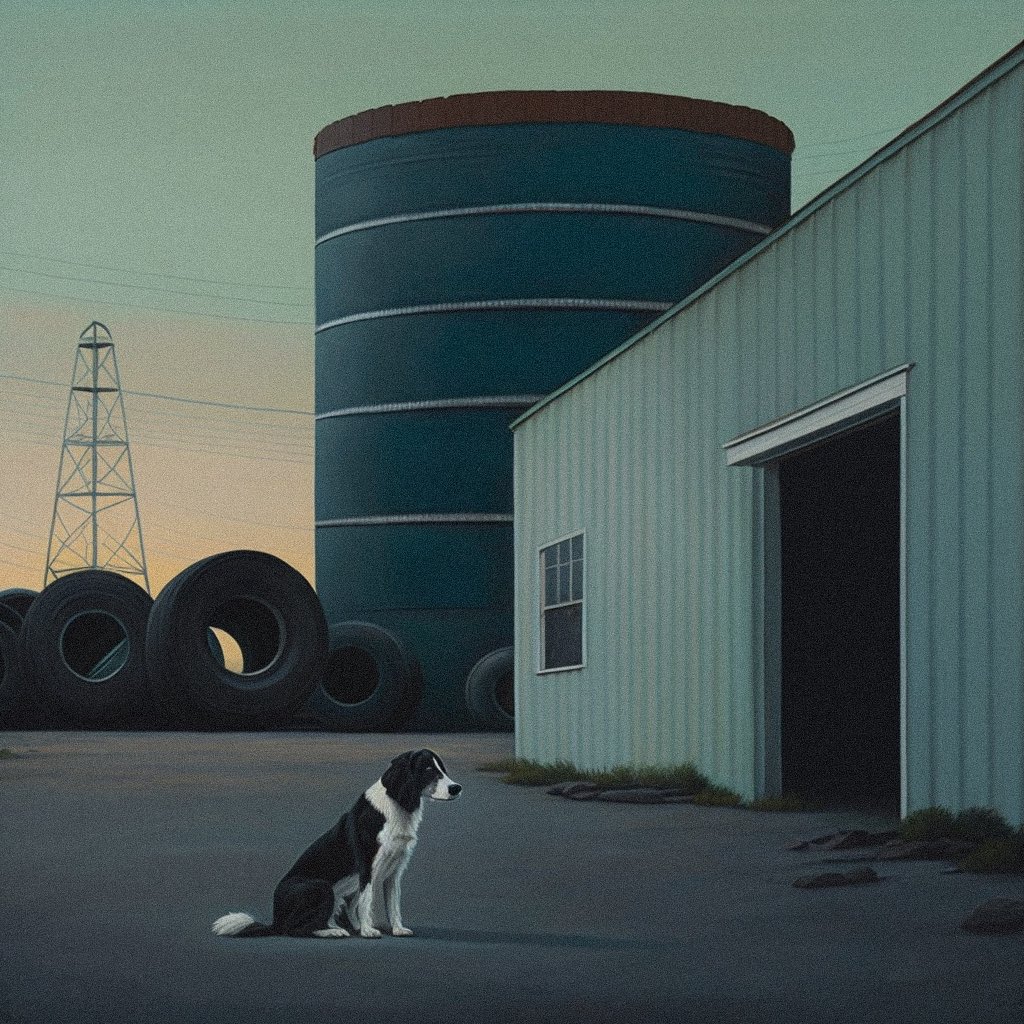 gm

‘Tire Yard’ (2023) - unminted