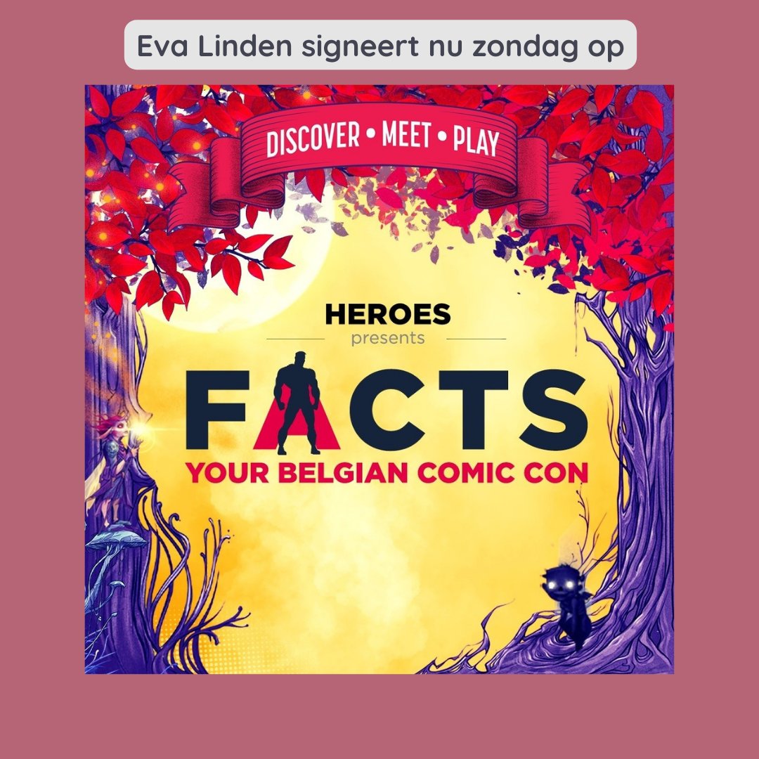 schrijfgoesting's tweet photo. Nu zondag staat @evalindenauteur op @factsconvention om te signeren in de stand van de @brugseboekhandel 🥰 Je kan haar daar vinden op zondag 2 april tussen 14u30 en 15u45 🥰 
⁠
#boeken #ontmoetdeauteur #facts #signeren #duisternis #fantasy #hamleybooks #books #meetheauthor https://t.co/XlHPAeoFfW