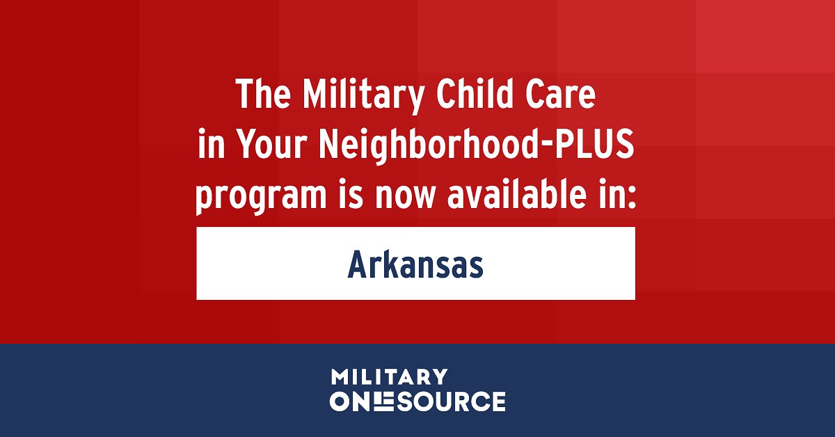 Military OneSource on Twitter "The Military Child Care in Your NeighborhoodPLUS initiative