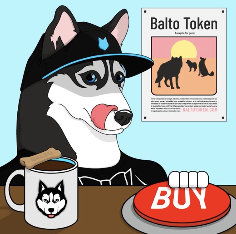 BALTO hour tonight! Come hang with the Pups 🐶 @baltotoken We Do It for the Pups 🐶 of the World 🌍