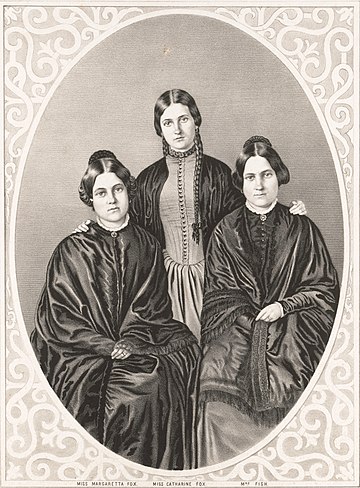 #March31st is #HydesvilleDay, so called as it was on this day in 1848 when the 2 Fox sisters living in Hydesville, New York State, 1st experienced strange rappings which they thought were communications from the other side. It is heralded as the birthday of Modern #Spritualism.