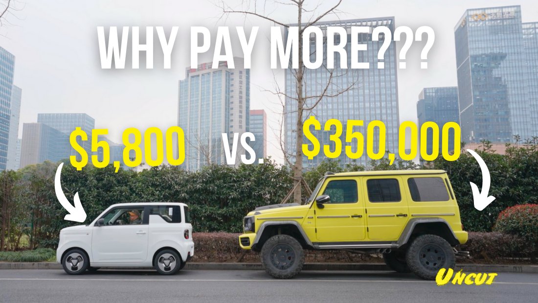 The new video is out NOW! After our legendary Wuling Hongguang Mini EV review, we've got our hands on Geely Auto's Panda Mini EV, watch it here: youtu.be/8XGZLp-kFUk