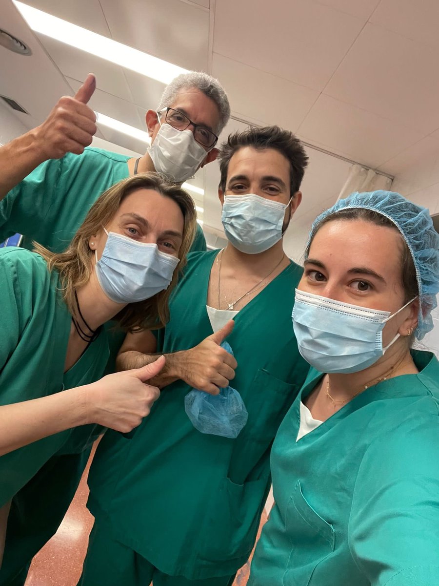 MiguelCunhaSurg's tweet photo. 📌Sacral neuromodulation📌

Today with a colleague &amp; friend @MartaPascual_MD ‼️

Always a pleasure to come back to #barcelona &amp; continue to learn with this fantastic team!

@Medtronic @m_pera_roman @hospitaldelmar @SilviaSalvans @blancamontcusi @ClaraTellezM @sanalo2106 @YouESCP https://t.co/H0VrYvV1o9