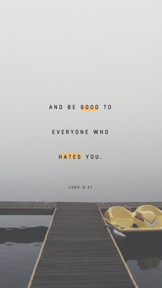 jesusforlifenet's tweet photo. And be good to everyone who hates you.-Luke 6:27 https://t.co/uFBe9wJAbj
