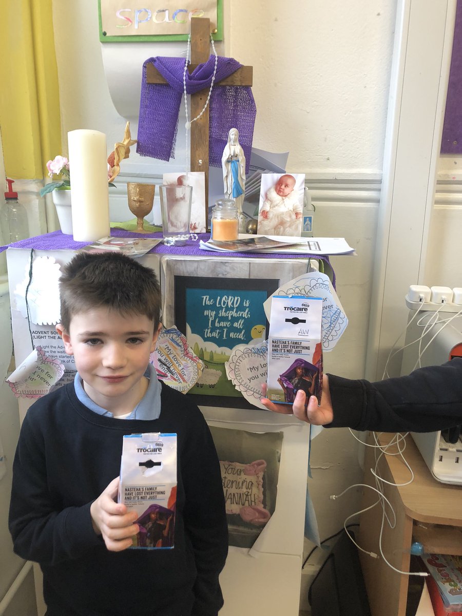 More Trócaire boxes arrived in this morning… you are all so kind. #helpingothers #Trócaire