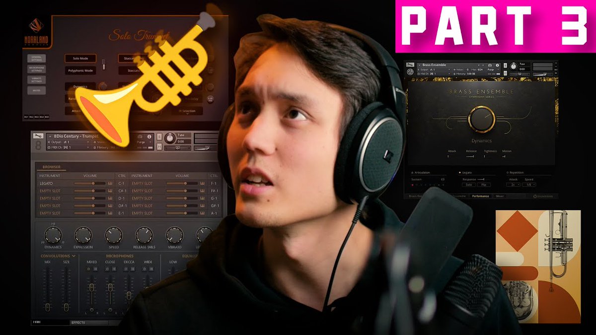 TheSeanSecret's tweet image. Part 3 is up! This time it's me rambling about my most used brass libraries! :3
youtu.be/Lh-zf_Y97fg
#samplelibraries #musicproduction