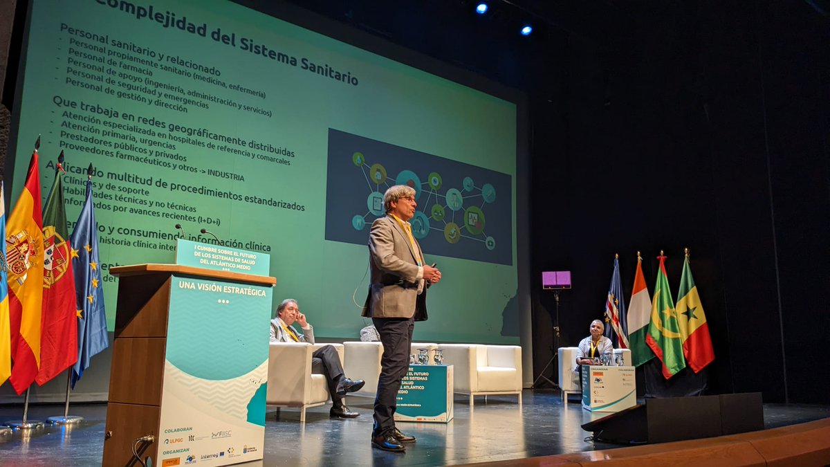 🗓️NOTICIAS #macbioidi 

El profesor <a href="/JuanRuizAlzola/">Juan Ruiz Alzola</a> #ulpgc participa en la 'I Cumbre sobre el futuro de los sistemas de salud del Atlántico Medio' #sanidadgobcan #openDX28 con la ponencia 'Capacitación del personal sanitario: enfoques y modelos innovadores'  #salud #medtec4susdev