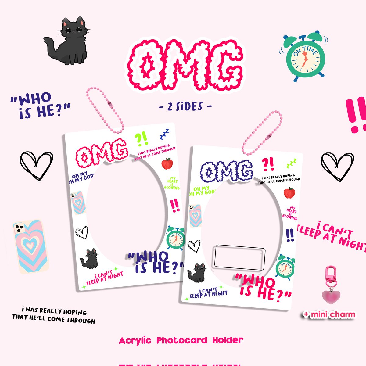 jcooky_'s tweet photo. < Acrylic Photocard Holder >

Version :
Daechwita ⚔️
My You 🧸
OMG 🐇

—available on
🧡 shopee : https://t.co/xnnNZ4PDYD
💚 tokopedia : https://t.co/Qsowok3Okl

❗️limited stock❗️ https://t.co/hfS4zWz6M9