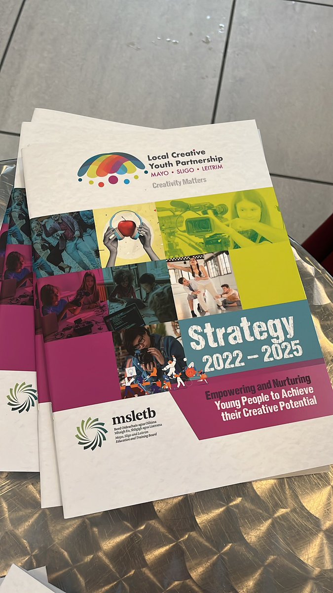 We will also be launching the @LcypMayo strategic plan for 2022-2025 🥳 #MSLETB #CreativeIreland #YouthServices
