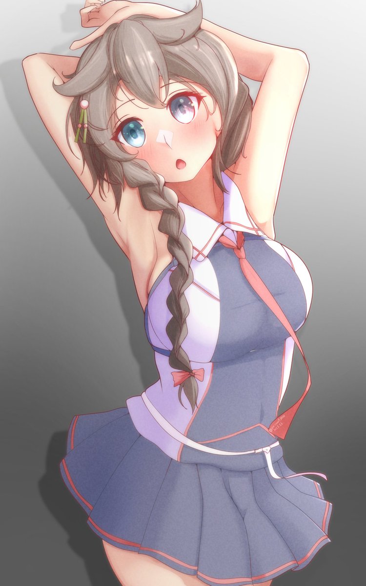 #今月描いた絵を晒そう

筑摩の進水日あたりから残業戦士化して、絵に時間がかけられなかったのが残念。もっと描きたかった…! 