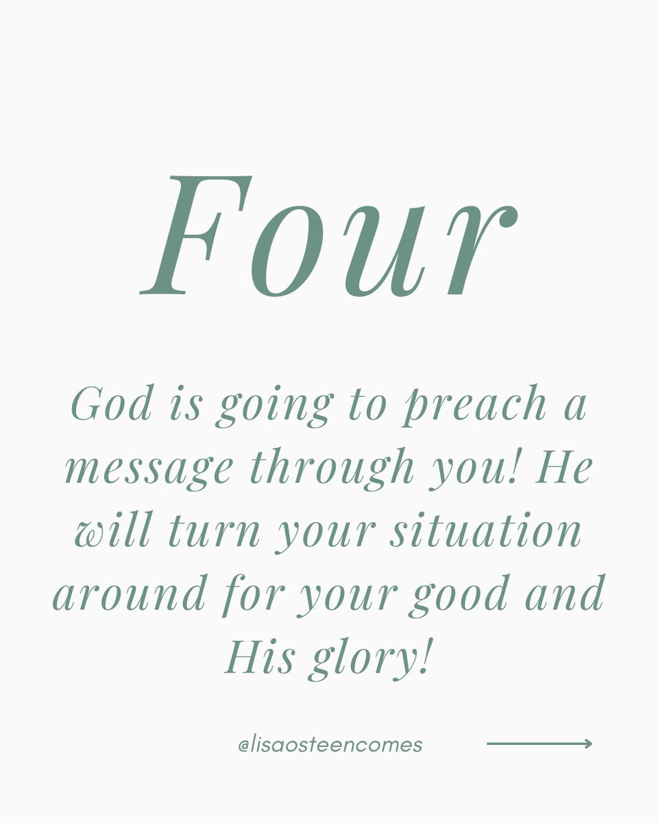 The Lord will rescue you from every evil attack and will bring you out safely! 

Watch the full message, “When Everything Seems Against You”. Available now on my YouTube channel. Link in bio. 

#lisaosteencomes #overcome #safety #bible
