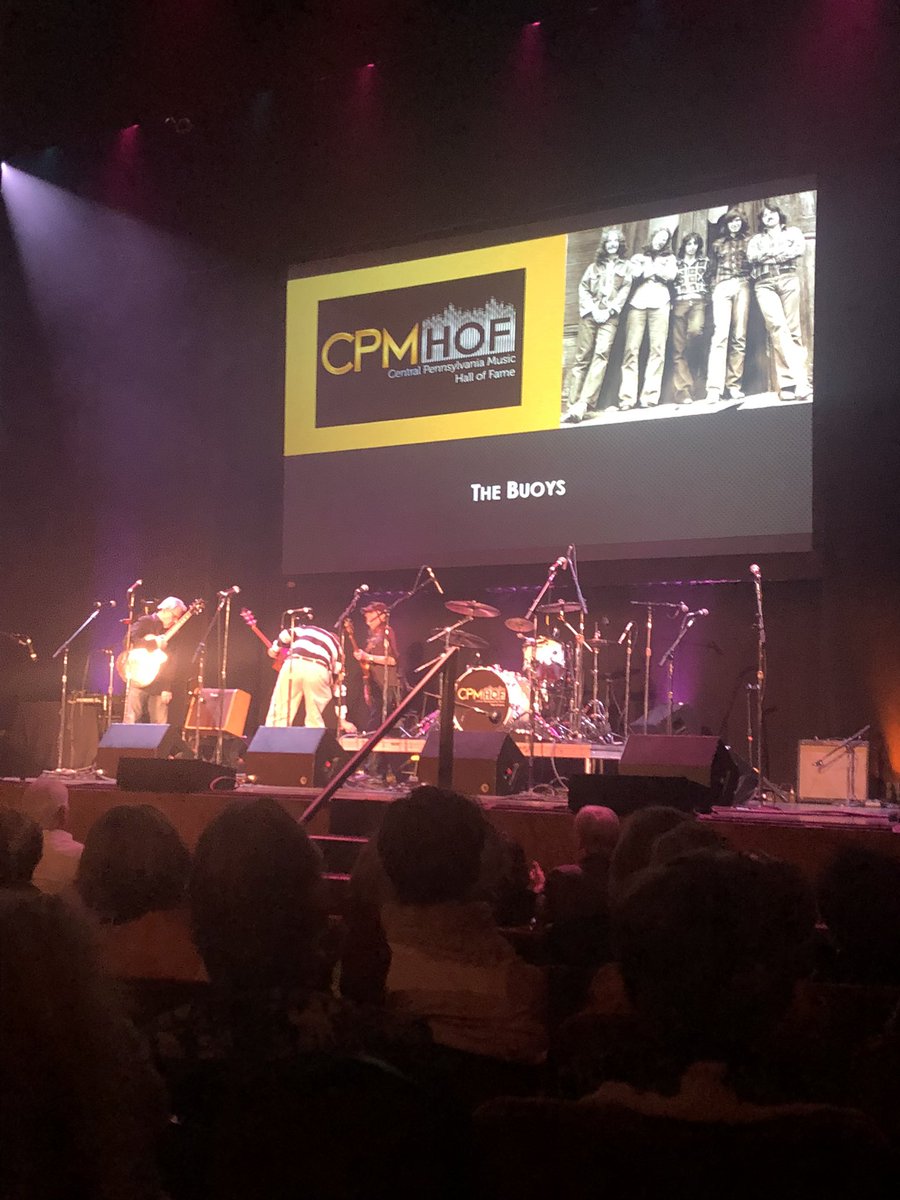 tyler_kvrma's tweet photo. @ShadowTodd first heard of the song Timothy from your One Hit Wonderland segment. Last night, I got to watch The Buoys get inducted into our local Hall of Fame and play the song live. Their singer couldn’t travel up for it, but I think the guitar player did great. https://t.co/5d12UyqfvN