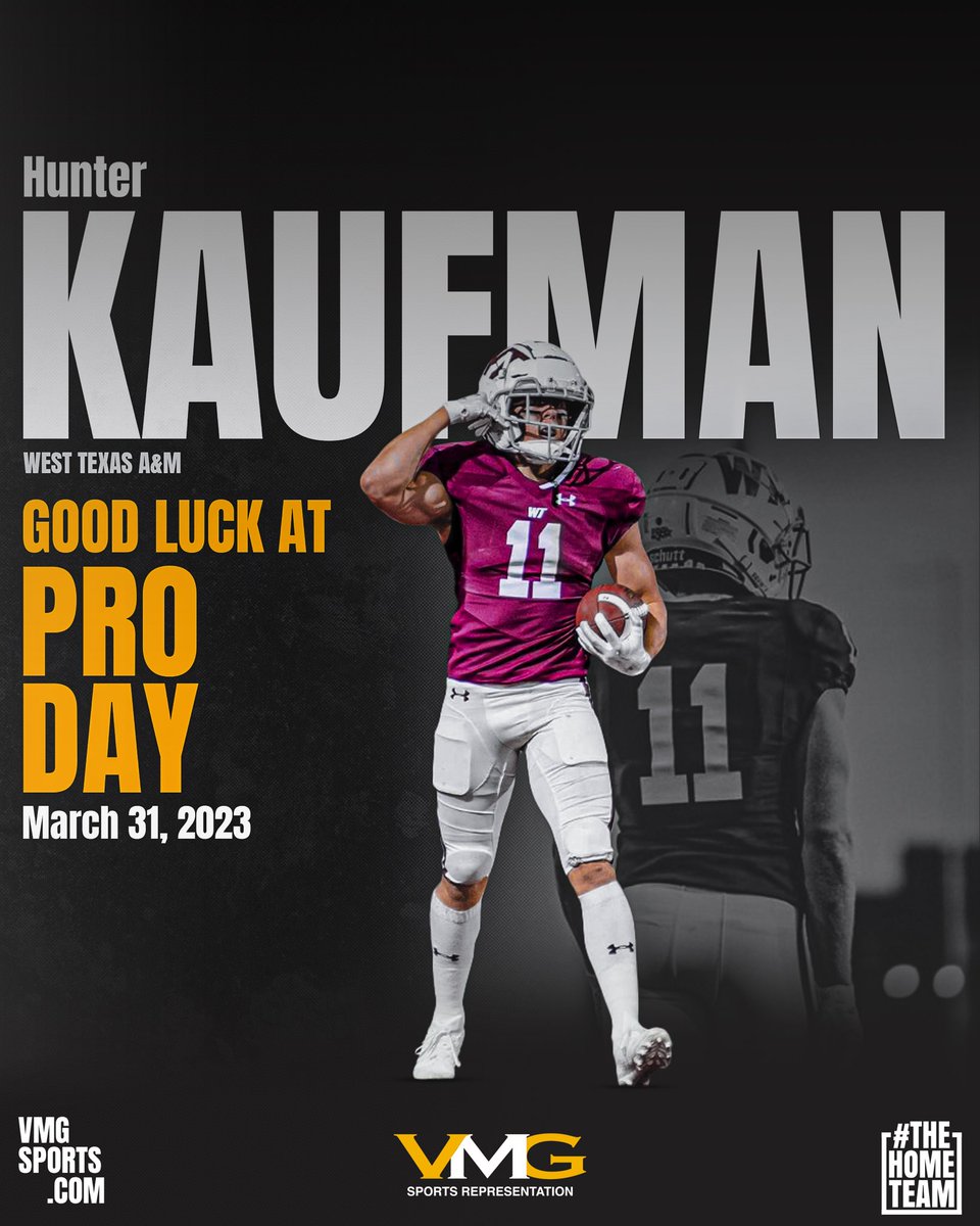 It’s 💰 season! Good luck today <a href="/KaufmanHunter/">Hunter Kaufman ‎ϟ</a> . Let’s get it #TheHomeTeam