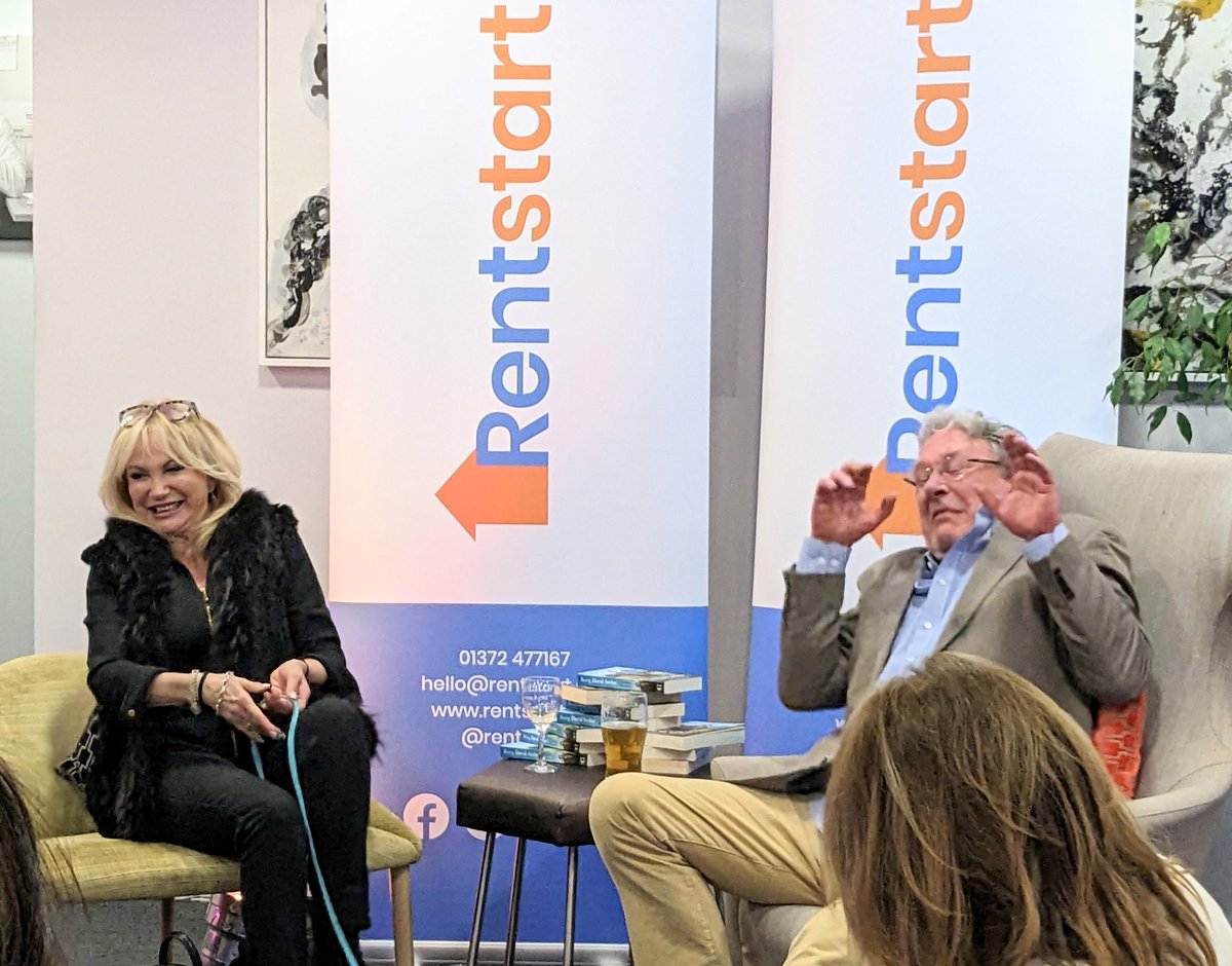 Rentstart's tweet photo. What a brilliant evening with the fabulous @timbentinck and @debbiearnold1 Our Evening with The Archers was fantastic- so many #TheArchers fans went home very happy! Thank you to all who came along!
@BBCTheArchers @ElmbridgeBC #waltononthames #davidarcher #dumdeedumdeedumdeedahh https://t.co/6K6advH1Kt