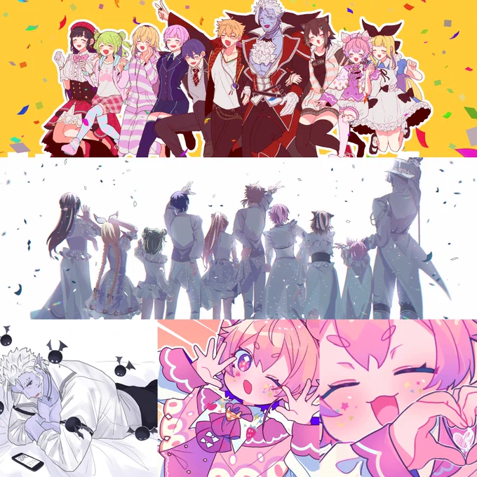 #今月描いた絵を晒そう 2期生ウィークだったわね 