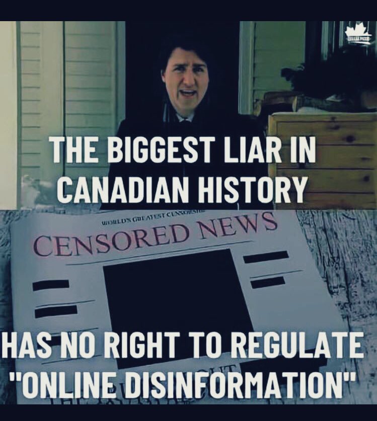 #TrudeauMustGo 
#TrudeauCorruption 
#TrudeauBrokeCanada 
#StopBillC11 
F🍁CK TRUDEAU