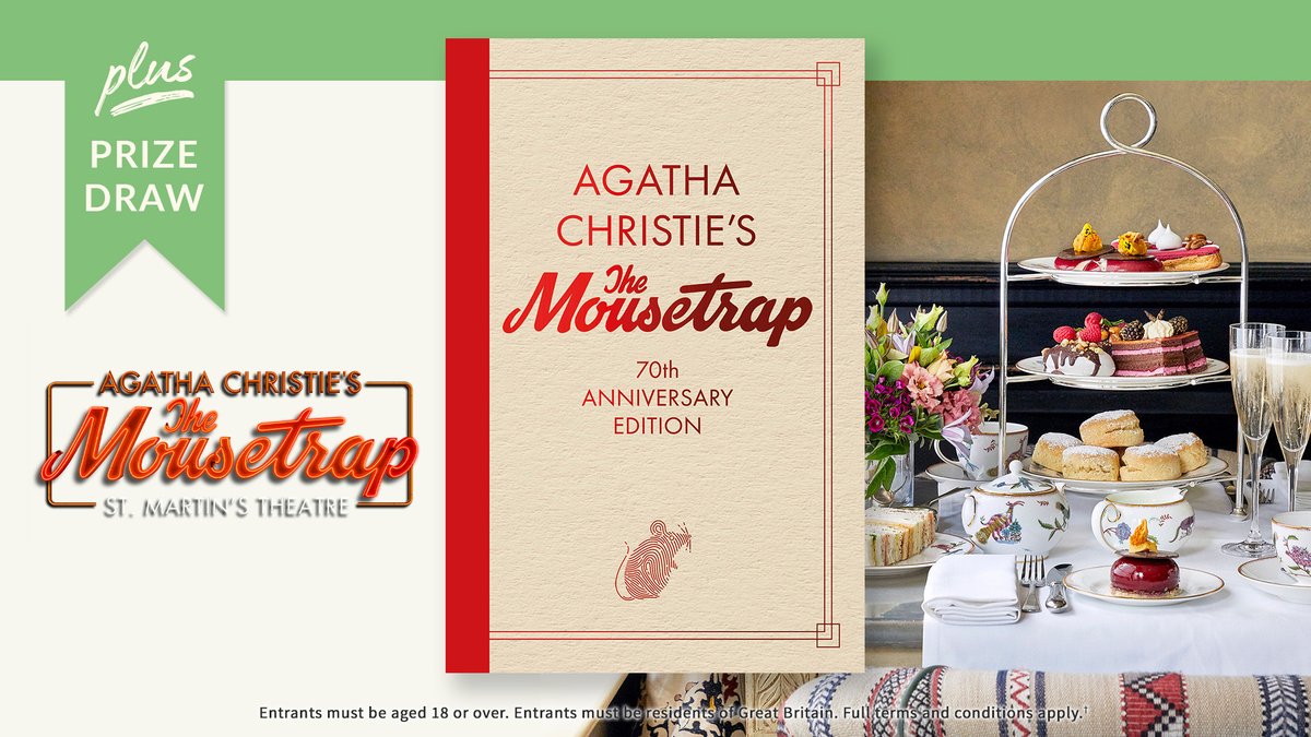 Waterstones on Twitter "Win two tickets to The Mousetrap in London