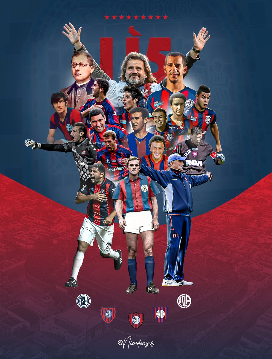 115 años de historia y pasión. Felicidades #SanLorenzo querido.