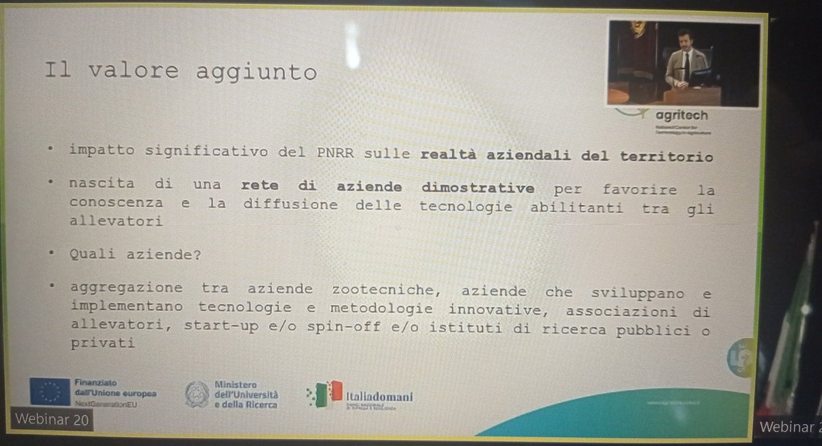 Di nuovo on line <a href="/unitusviterbo/">Università degli Studi della Tuscia</a> spoke5 #agritech aziende zootecniche e associazioni allevatori, startup, Istituto di ricerca insieme per un grande valore