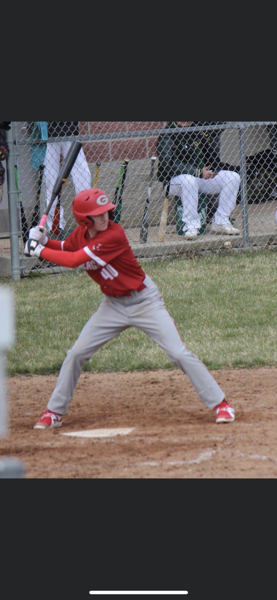 Kyle had a great opening two games went 3-5, 2 1B 1 3B2 BB. #B2Bulls #GHSBaseball