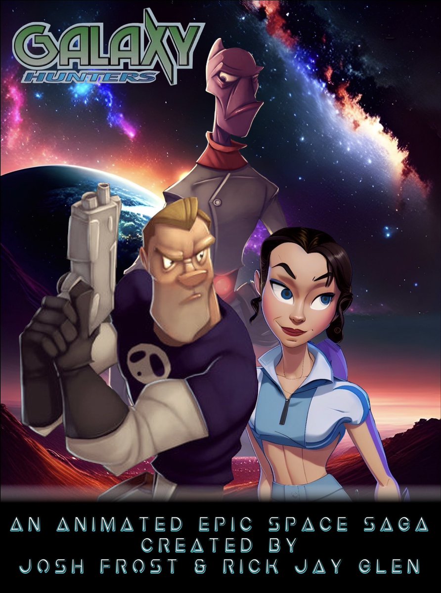 _GalaxyWalker_'s tweet photo. @djaxx Our animated saga Galaxy Hunters could really use some support! https://t.co/6CtxqFp0l6
