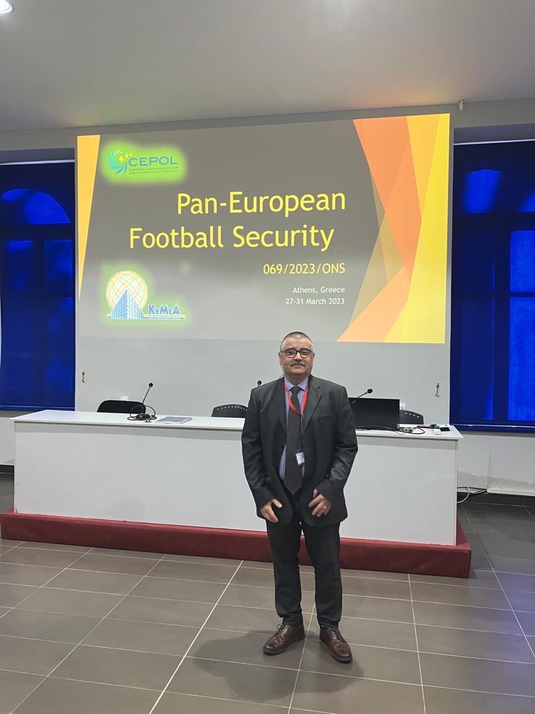 ✅@INTERPOL_STADIA collaborated with #CEPOL to conduct Pan-European Football Security training. 🤝Through partnerships with various stakeholders, #ProjectStadia is involved in imparting training to European Law Enforcement on ⚽️ security & police cooperation.@INTERPOL_HQ #KEMEA