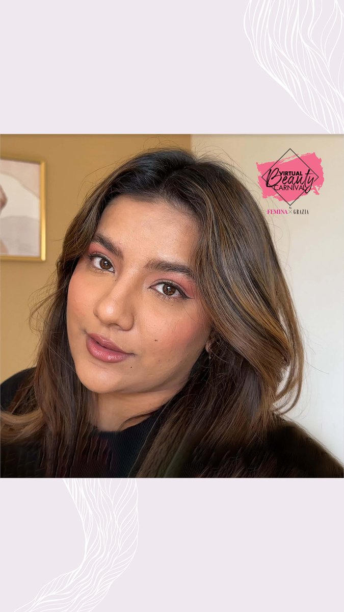 GraziaIndia's tweet photo. Beauty content creator Mrunal Panchal shares a stunning make-up tutorial on how to get glam ready for a summer evening!
Tap here to watch the full video: https://t.co/LcWMaqIno3
#FeminaXGraziaVirtualBeautyCarnival #Beauty #Makeup #MakeupTips #Summer #Mrunu #MrunalPanchal https://t.co/Yfxrhb2cKN