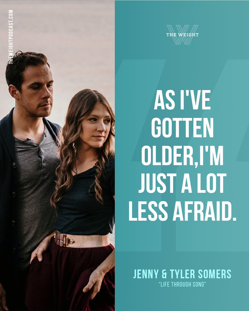TheWeight_Pod's tweet photo. Being a songwriter is a vulnerable thing. 

In our latest episode, Jenny &amp; Tyler talk about the process, and how they have grown as songwriters.

Listen wherever you get podcasts or at https://t.co/fRkOoR7opt

#theweightpod https://t.co/p3SSXSRDlH