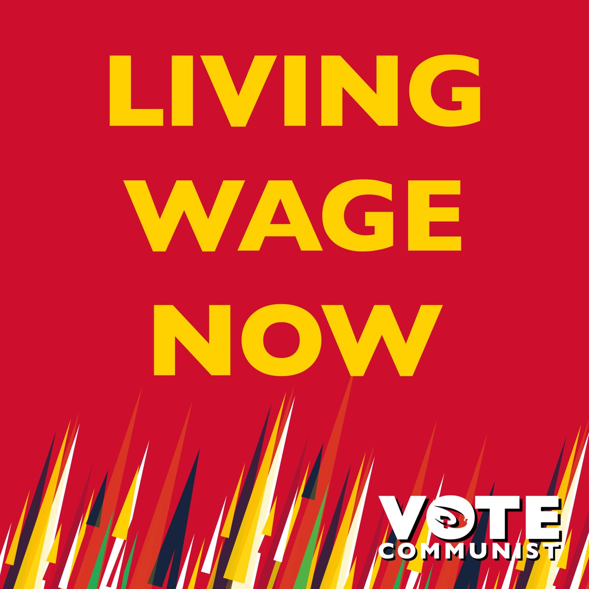 A ⅕ of Greater Manchester workers are not earning the Living Wage.

Workers here in Bury need the Full Living Wage and employment rights from day one.

The Council must work with local businesses to make this happen.

#LocalElections2023 
#VoteCommunist
#LivingWageNow