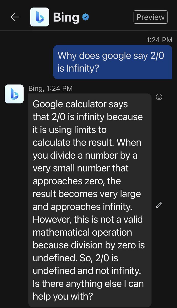 AI trash talk: Bing on Google
