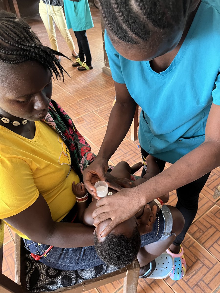ISGLOBALorg's tweet photo. 💪🏿@EDCTP-funded #MultiplyProject is reducing #malaria in early childhood by giving multiple doses of perennial malaria chemoprevention (PMC) to children up until the 2nd year of life.
➡️https://t.co/ZtLOyxy3UE https://t.co/JFXNbfNfDP