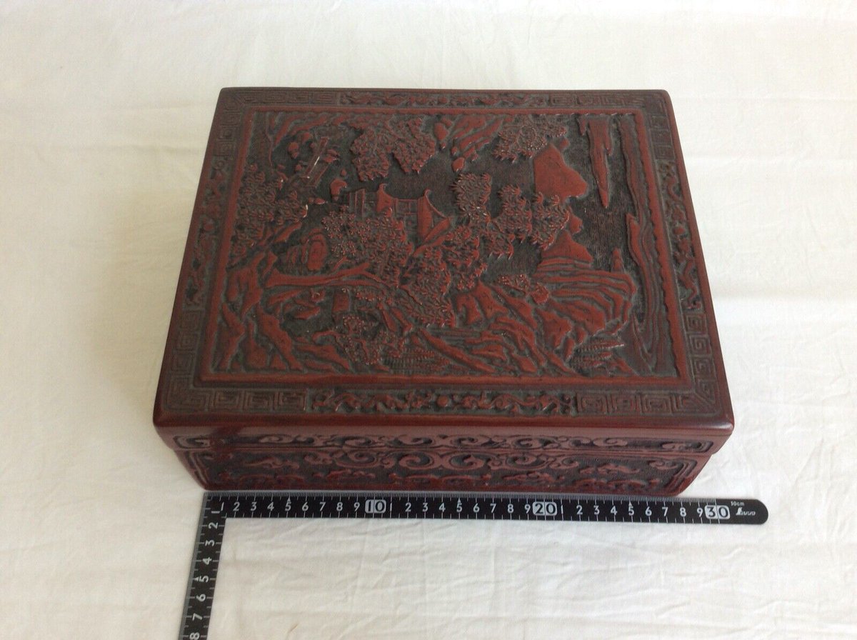 OPPORTUNITY888's tweet photo. Japanese Traditional Craft Resin / Lacquer Landscape Box 1.99kg 28x23x10.5cm Price: US $178.00 https://t.co/qNksYh6rtk #eBay #lacquerbox #d #vintage #lacquer #weddingcard #kaki #hawaiianshirts #japon #kamehamehagarments #alohashirts #rainbowisle https://t.co/qDHeKwhbrW