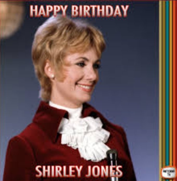 Happy Birthday Shirley Jones.  Loved her in the Patridge Family and the Music Man. 89 today! 