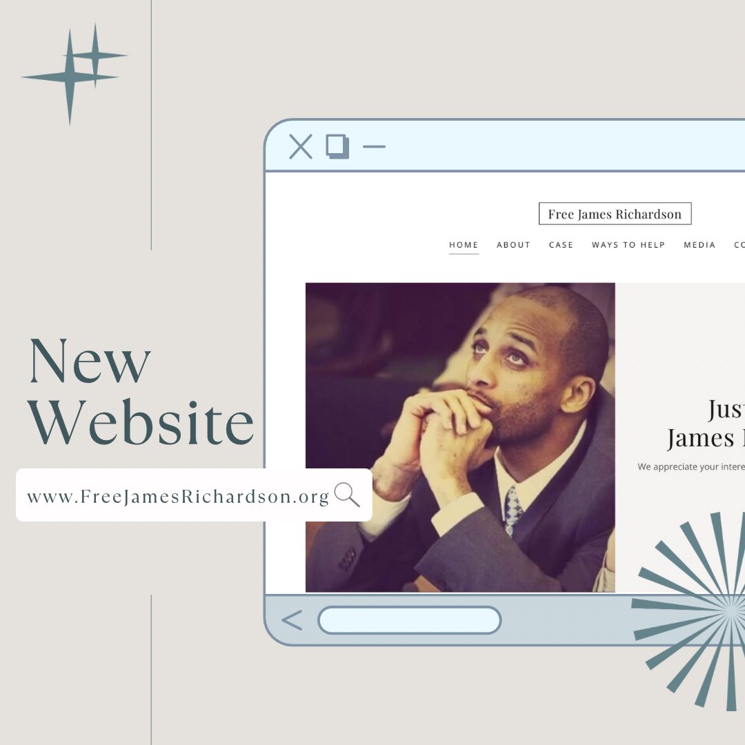 James’s new website is live!! Please take a minute to visit and learn more about this tragic case. James has lost nearly 14 years to wrongful conviction. As MLK said, “the time is always right, to do what’s right.” NC, it’s time to right this injustice. #FreeJamesRichardson