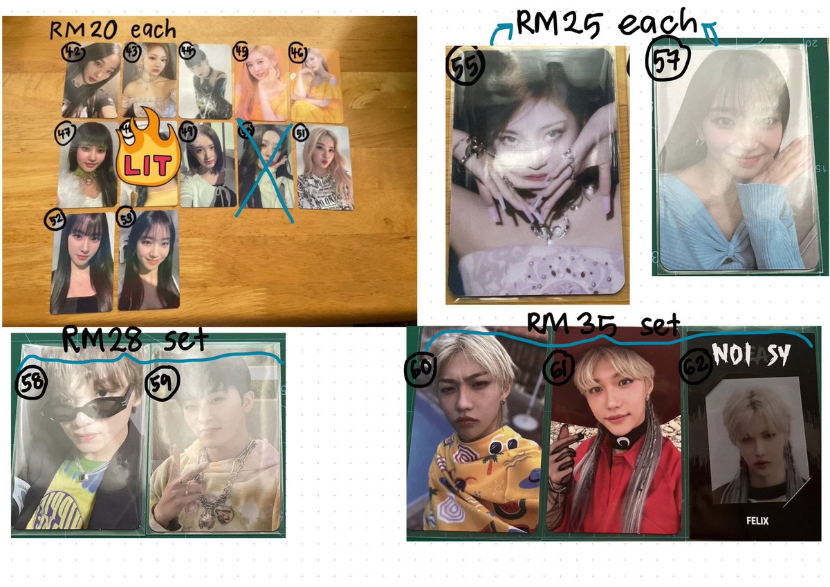 cinnamokpop's tweet image. #pasarto1 #pasarstayc #pasarnct #pasaraespa #pasarskz @pasar_to1 @pasarStayc @pasarNCT @pasarSKZ WTS TO1 STAYC NCT AESPA SKZ Malaysia 🇲🇾 
sell photocard pc sumin sieun isa yoon j haechan mark giselle ningning winter felix