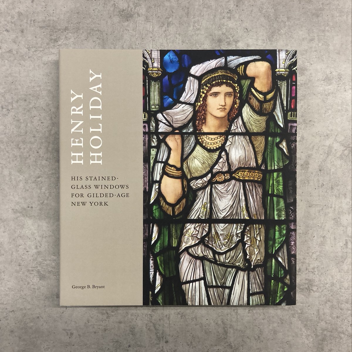 LHArtBooks's tweet photo. PUBLISHED TODAY! 
'Henry Holiday: His Stained-Glass Windows for Gilded Age New York' by George Bryant is the first book-length study on Henry Holiday (1839–1927) in more than a century, and includes new colour photography of his stained-glass windows. 
https://t.co/cXZz2512wb https://t.co/d52a2WQJ0M