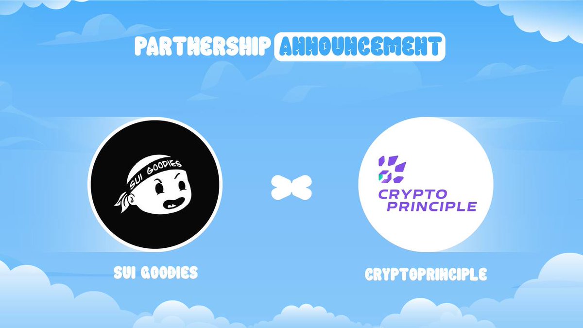 Ship-Ship Partnership 🐻🍭
<a href="/sui_g00dies/">Sui G00dies | SOLD OUT</a> NFT will have usecase in <a href="/cryptoprincipl/">Crypto Principle ❤️ BRC</a>e game in future

The magic of knowledge in WEB3 in action 🤓
Giving Away:
🎁 5 x WL <a href="/cryptoprincipl/">Crypto Principle ❤️ BRC</a>
🎁 3 x WL <a href="/sui_g00dies/">Sui G00dies | SOLD OUT</a> 

✅Follow: @cryptoprincipl &amp; <a href="/sui_g00dies/">Sui G00dies | SOLD OUT</a> 
✅Like + RT + Tag 3 SUI friends
