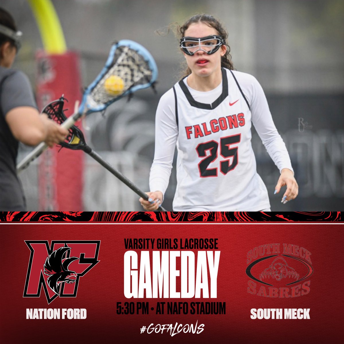 Varsity Girls LAX 

#GOFalcons | <a href="/NAFO_GLax/">Nation Ford Girl’s Lacrosse</a>