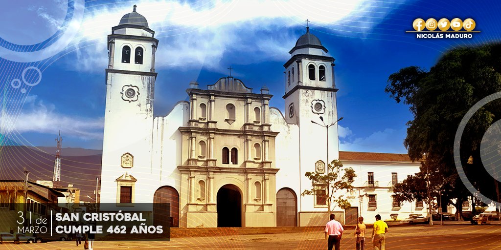 San Cristóbal nos encanta con la belleza de sus montañas, páramos, parques y plazas, en sus calles y esquinas resalta la amabilidad de su Pueblo, que hoy celebra, orgullosamente, el haber nacido en una tierra bendecida por Dios.