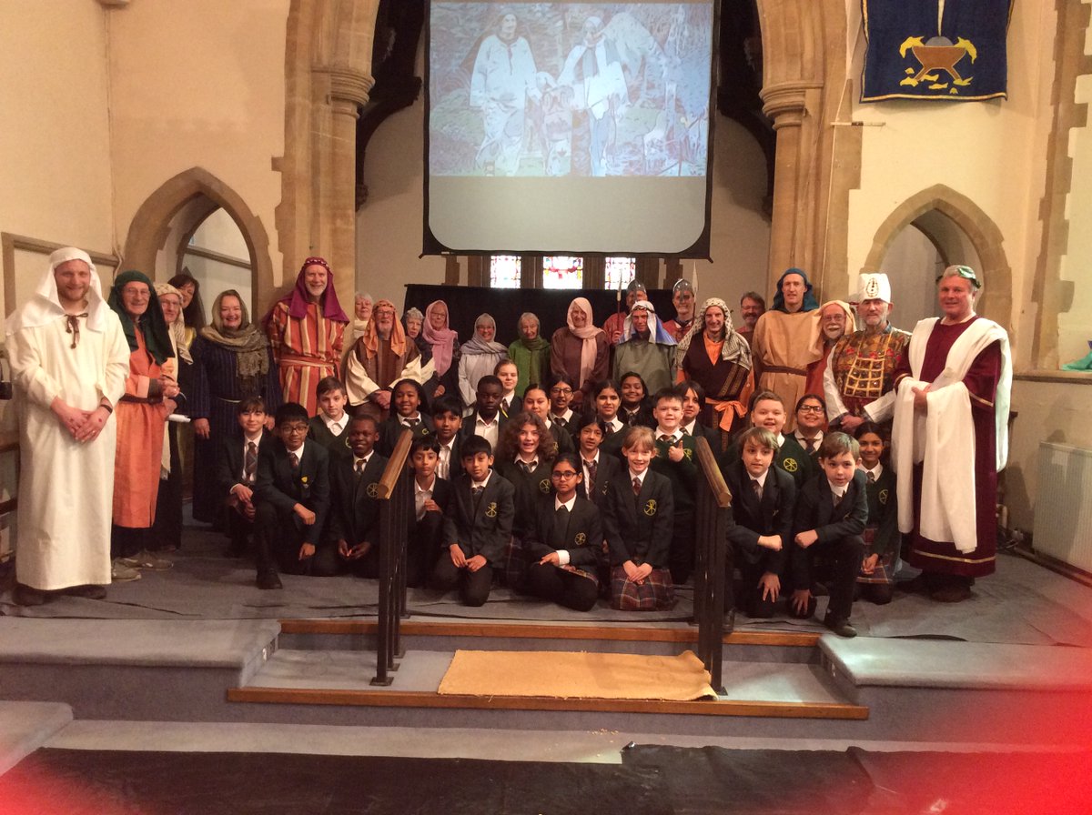 This week, Year 6 watched the Easter story come alive at St. John's and St. Leonard's Church. At the end, they met the characters and asked some thought-provoking questions. #olicatcommunity
