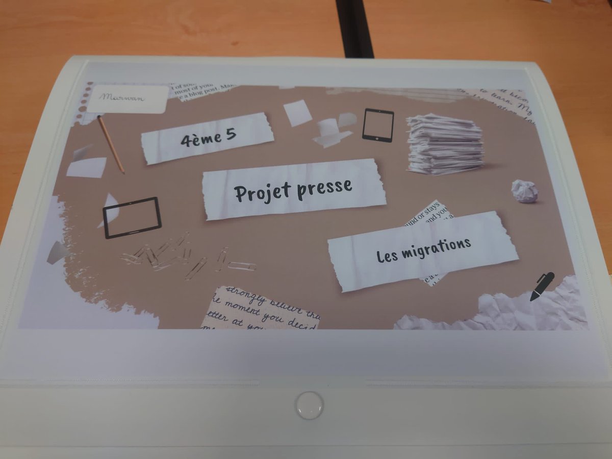 NatachaChicot's tweet image. 🎬de fin pour la #SPME2023 ! 
Et #EducMediaInfo continue dans @AcademieNice !
Ce matin au collège @LaMarquisanne83 avec des élèves d&apos;UPE2A. Croisement avec la #SemaineDesLangues2023 autour de 2 belles thématiques : 
L’info sur tous les fronts &amp;amp; L&apos;important c&apos;est de communiquer  !