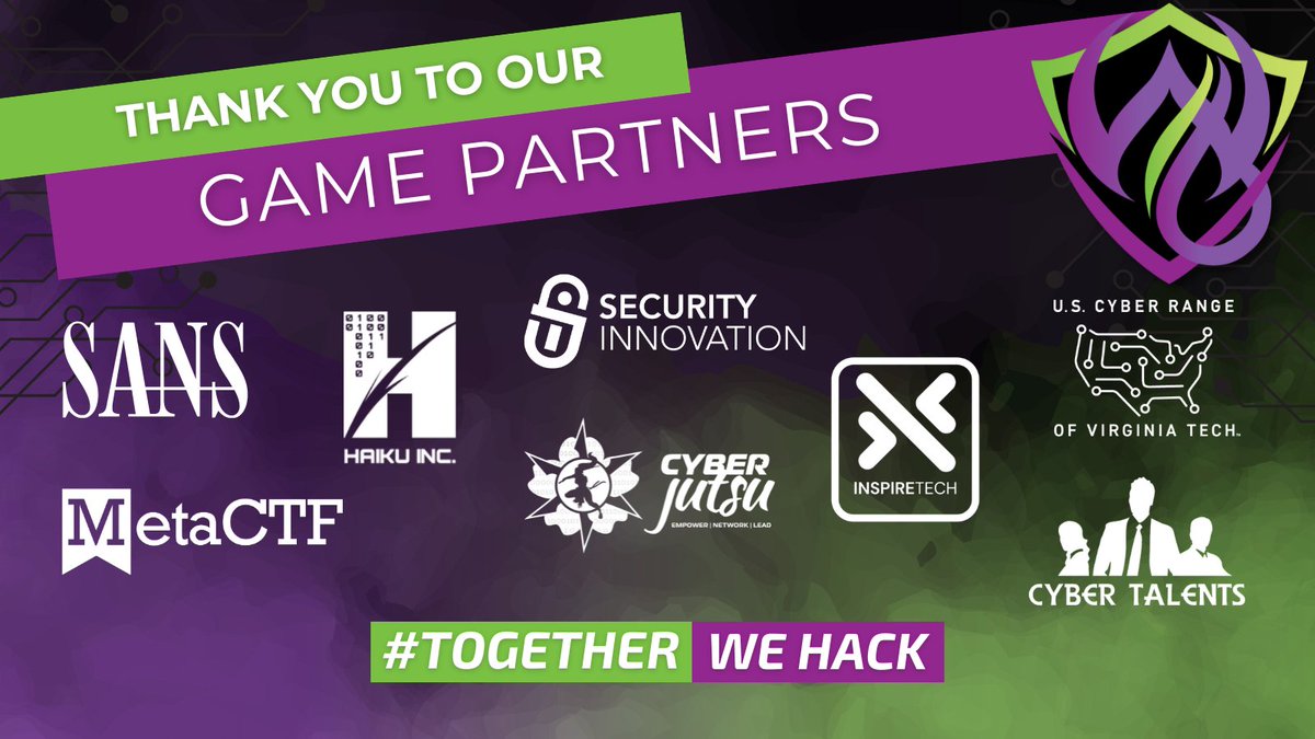 KatzcyPlayCyber's tweet photo. Join female gamers & hackers at #WICKED6 right now. We've got an amazing variety of #cybergames from top gaming platforms! Will you win 🏆 or hit 🧱? All skill levels welcome!
https://t.co/JaWGTylNEn
24-hour virtual hack-and-chat | #WomeinInCyber #CTF #capturetheflag #PCWGL #PCGL https://t.co/n3YJWSSdaP