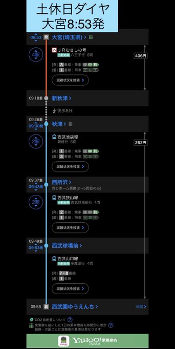 週末は遠方からも西武園ゆうえんちに快適アクセス👏🦕🍹🌸・大宮からなら「むさしの号」利用で約60分👏・横浜・渋谷からなら「